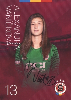 Alexandra Vaníčková (Sparta Praha)
