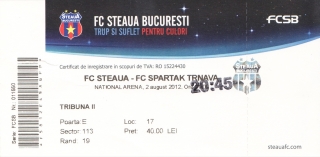 Steaua Bucuresti - Spartak Trnava (2012/13)