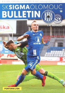Sigma Olomouc - Slovácko (2018/19)