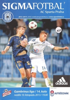 Sigma Olomouc - Sparta Praha (2013/14)