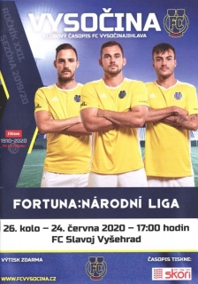 Vysočina Jihlava - Slavoj Vyšehrad (2019/20)