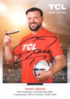 Tomáš Ujfaluši (TCL) - reklamní pohlednice